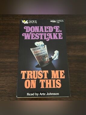 Dove Audio Trust Me on This by Donald E. Westlake Read by Arte Johnson Cassettes